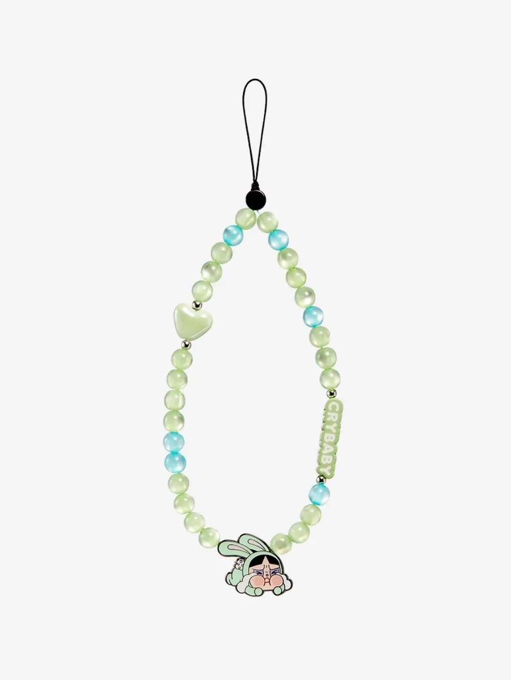 Pop Mart Crybaby X Powerpuff Girls Phone Chain Charm Bunny Buttercup Authentic